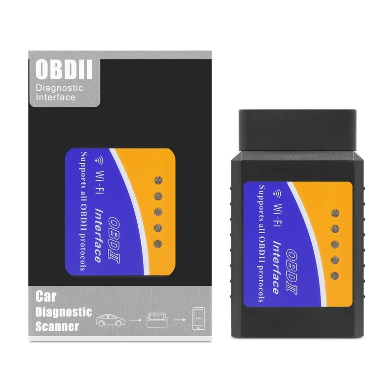 Resigilat Interfata Diagnoza Techstar OBD2 WiFi cu Cip ELM V1.5 Torque - imagine 6