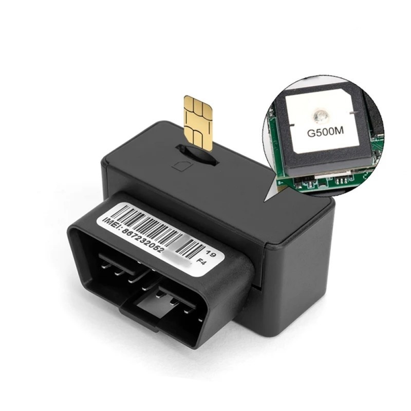 Resigilat Localizator Auto OBD Techstar® Tracker J64, Localizare si Urmarire GPS, SIM, Reta 4G, 12-36V, Plu&Play, Negru - 2 | YEO