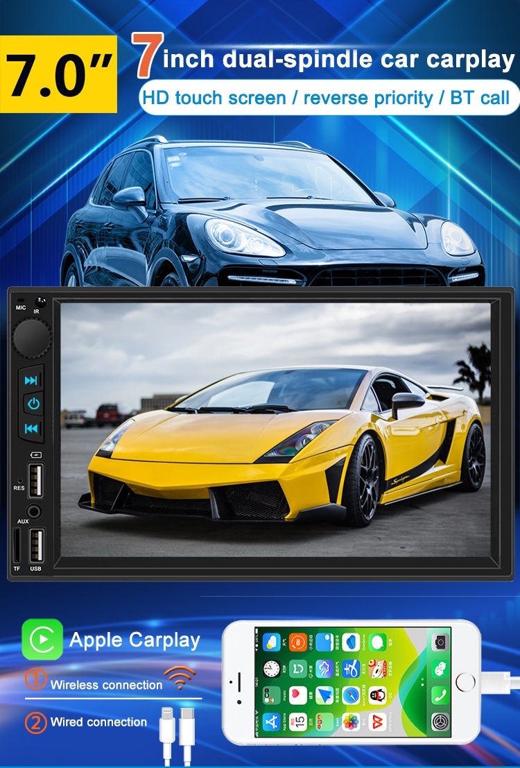 Resigilat Navigatie Auto GPS Multimedia Techstar® 6800, Display 7
