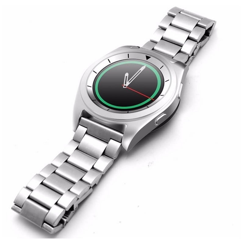 Smartwatch Business Class G6 Argintiu Bluetooth 4.0 Pedometru, Consum Calorii, Pasi, Monitorizare Somn Compatibil IOS si ANDROID - 2 | YEO