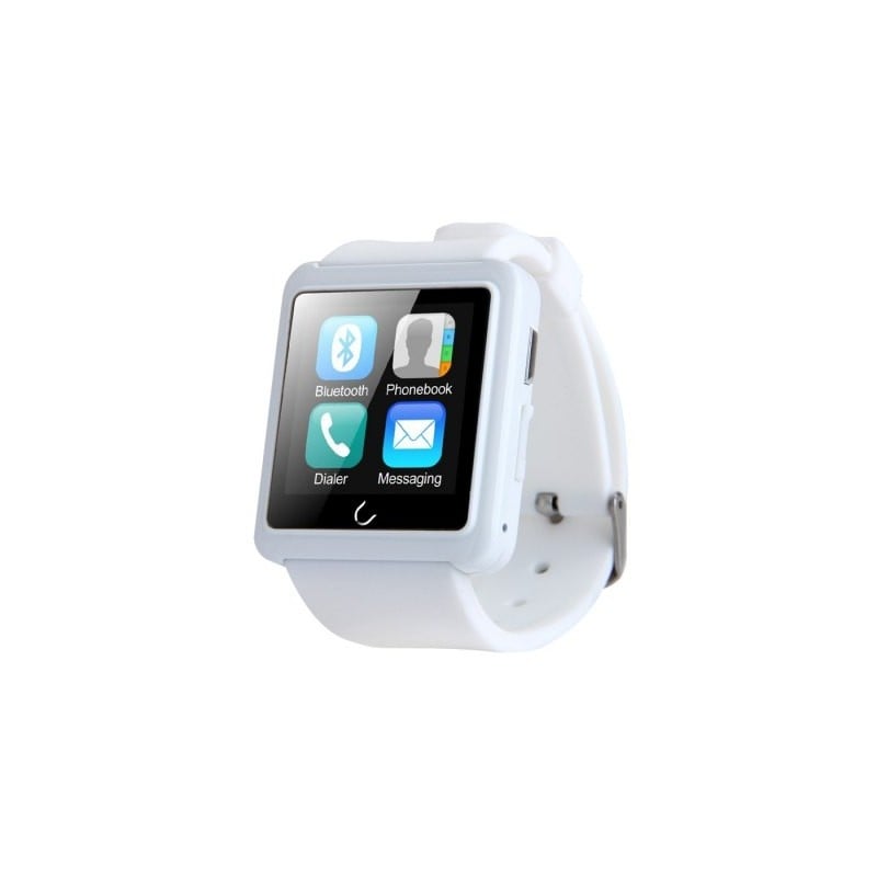 Smartwatch U-Watch BT-U10L Alb cu Radio FM