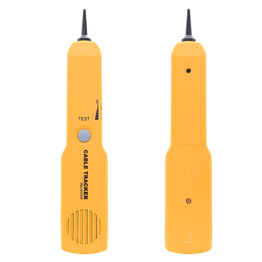 Tracer și Tester continuitate de cabluri telefonice, retea si circuite Techstar RJ11/RJ45, detectare fire intrerupte si scurtcircuite - 1 | YEO
