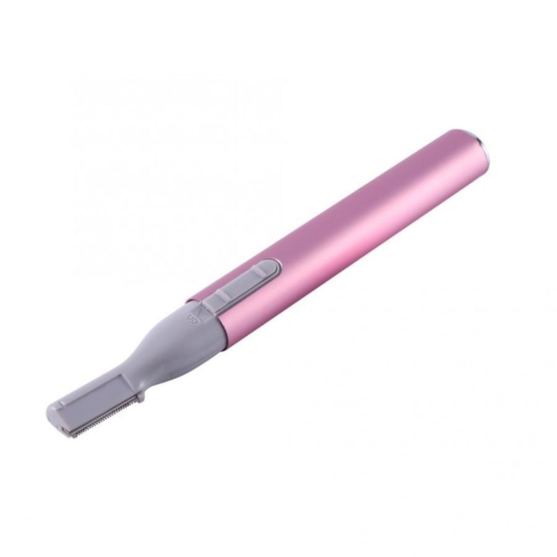 Trimmer Mini Techstar®, Facial, Compact, Cu Baterii, pentru Dame, Roz - 3 | YEO