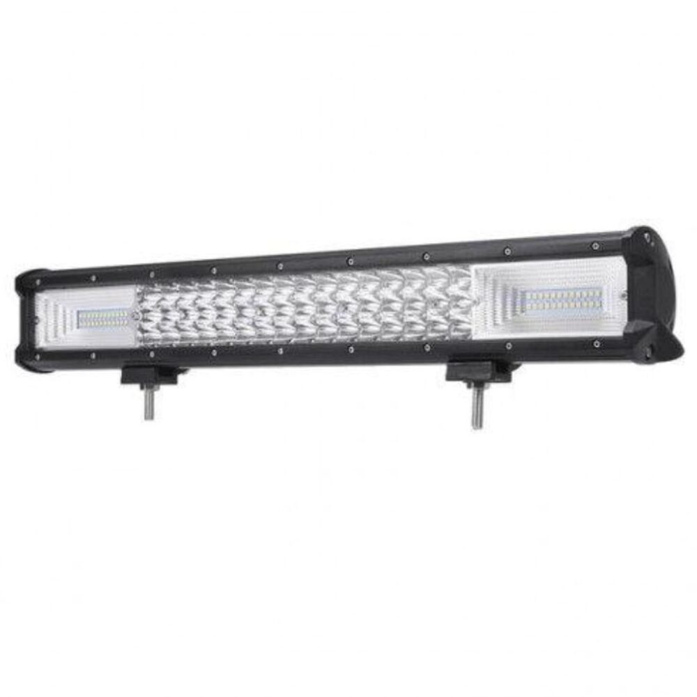 Bara proiectoare LED Auto Offroad Techstar® PNG3, 324W, 12V-24V, 6000 K, 6240 Lumeni, IP 67, 59 cm, Flood Beam 60° cu Leduri CREE XBD, Negru