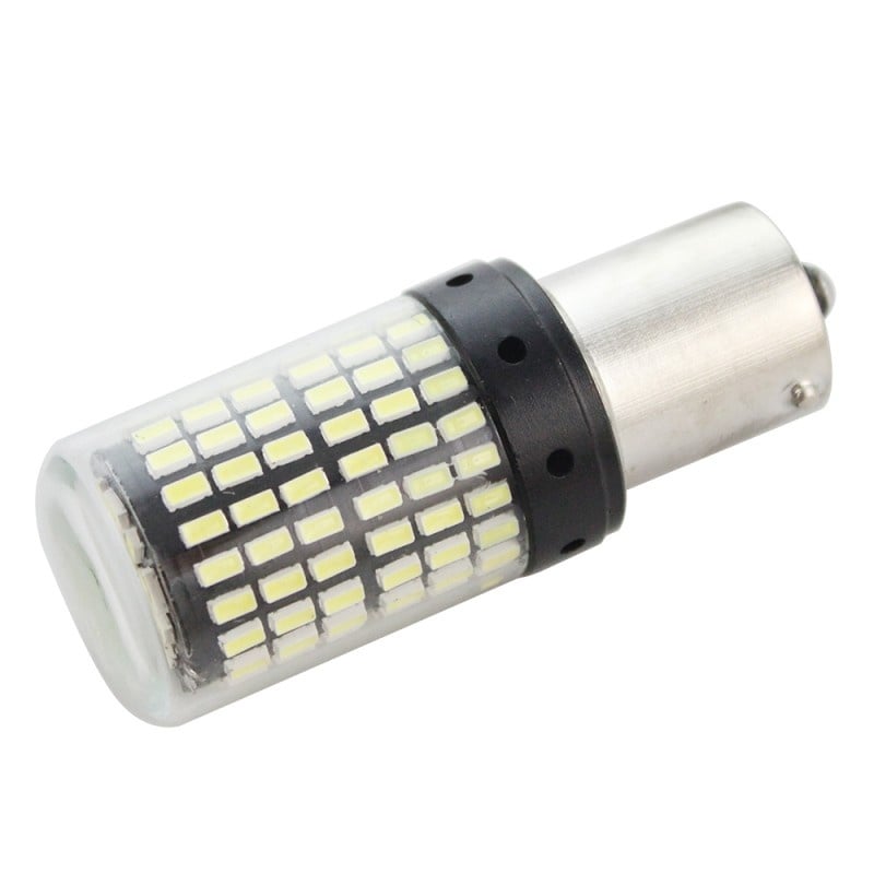 Bec Led Auto Techstar® BA15S, 1156, Alb Rece, 6000K, 12V, 800 lm - 1 | YEO