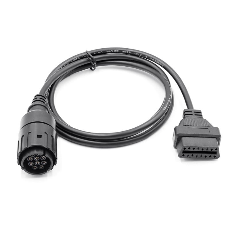 Cablu Adaptor Moto Techstar®, BMW, ICOM-D, 10 Pin la OBD2 16 Pin