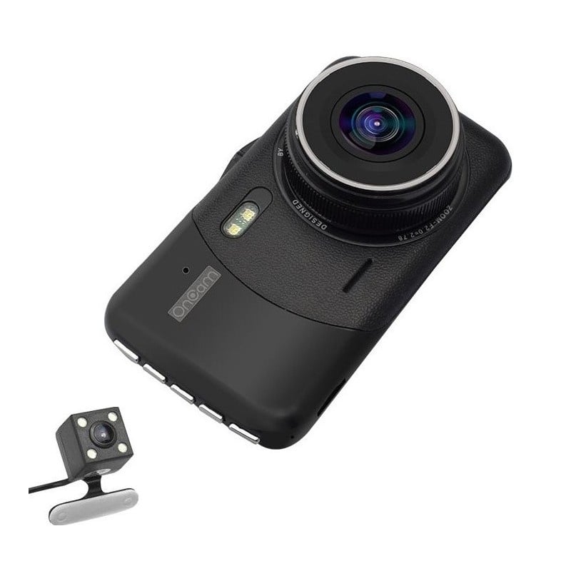 Camera Video Auto Dubla Novatek T600 FullHD 12 Mega Pixeli cu G-Sensor si Unghi de 170° - 1 | YEO