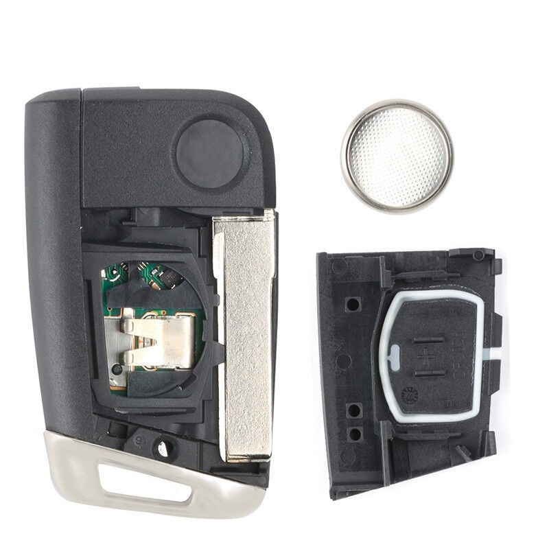 Carcasa Cheie Auto 3 butoane pentru VW Golf 4, Passat B5, Bora, Polo, Skoda Octavia 1, Fabia, Superb – Compatibila Volkswagen, Skoda, Seat, tip Briceag - 3 | YEO