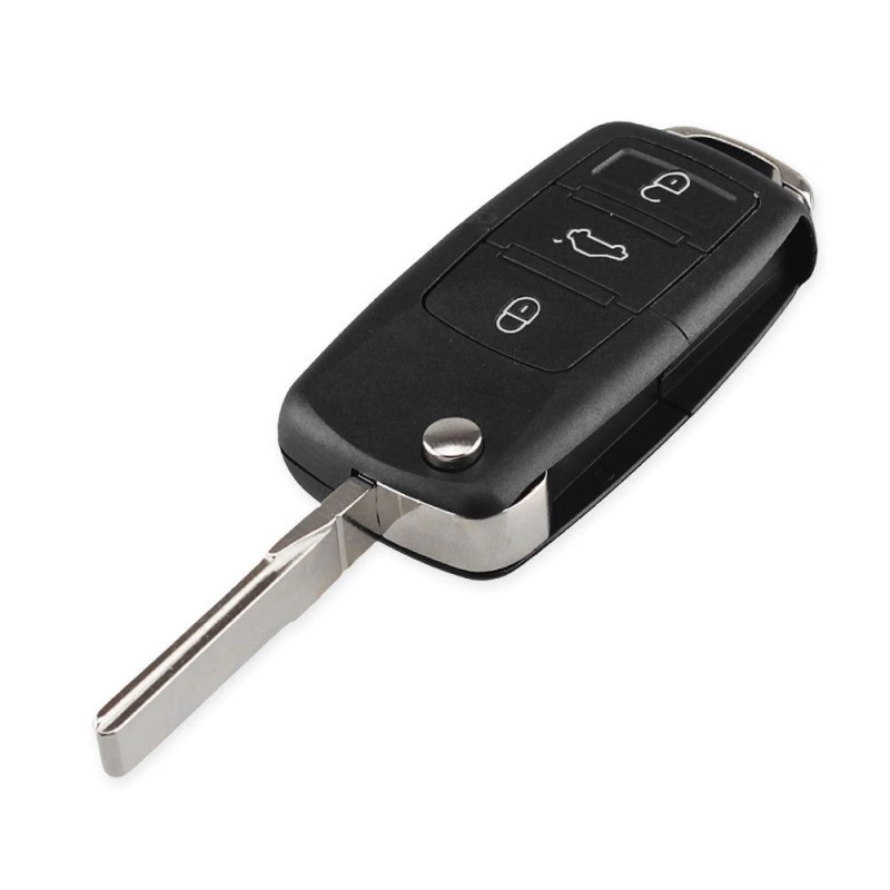 Carcasa Cheie Auto Techstar® Volkswagen VW Golf, Polo, Passat, Touran, Transporter, EOS, 3 Butoane
