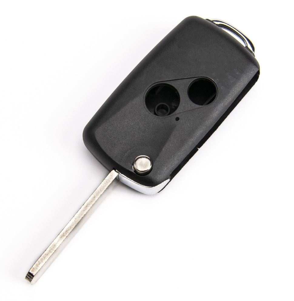 Carcasa cheie auto transformatoare, tip flip Techstar®, cu 2 butoane pentru Honda Accord, Civic, Jazz, CR-V – upgrade compatibil HON66 - 3 | YEO