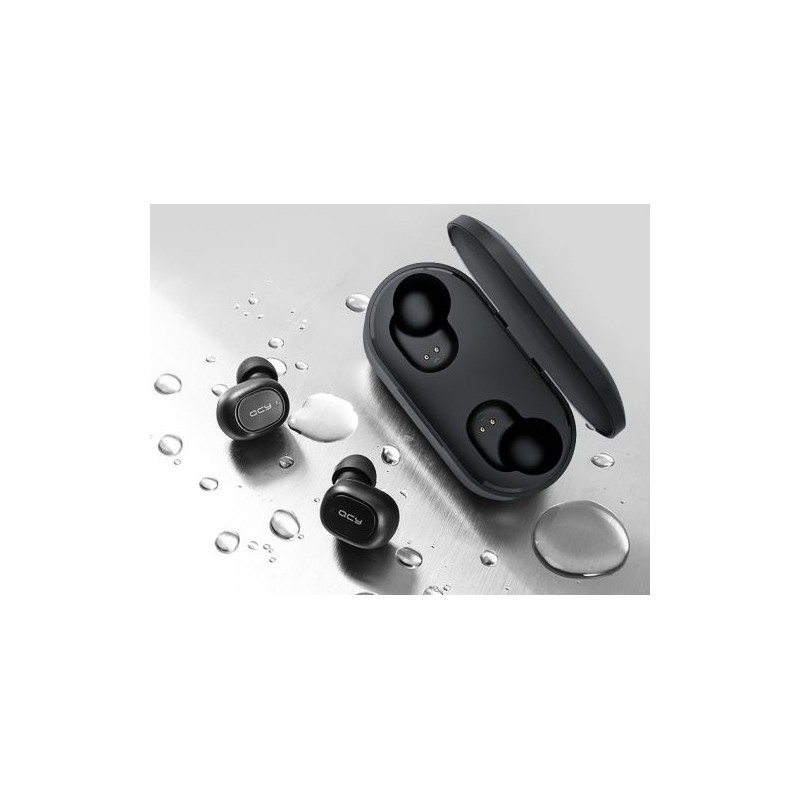 Casti Techstar® QCY T2C cu Bluetooth 5.0, In Ear, Handsfree, 800mAH, Waterproof, Extra Bass, Compatibile Android si iOS - 2 | YEO