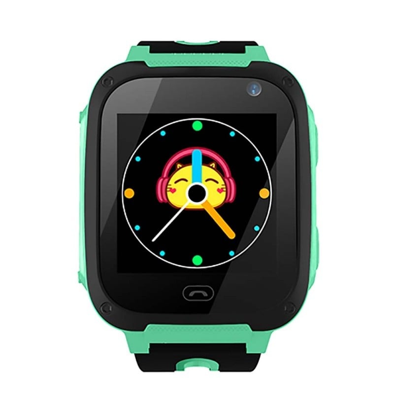 Ceas Smartwatch Copii Techstar® Q9, Slot Cartela SIM, GPS Tracker, Buton Urgenta SOS, Monitorizare Live, Apelare, Verde - 2 | YEO