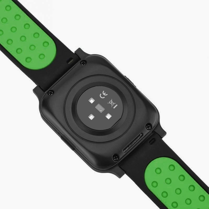 Ceas Smartwatch Techstar® Y60, 1.54 inch IPS, Bluetooth 4.0, Slot SIM, Apeluri si Notificari, Monitorizare Tensiune, Puls, Pasi, Verde - 3 | YEO