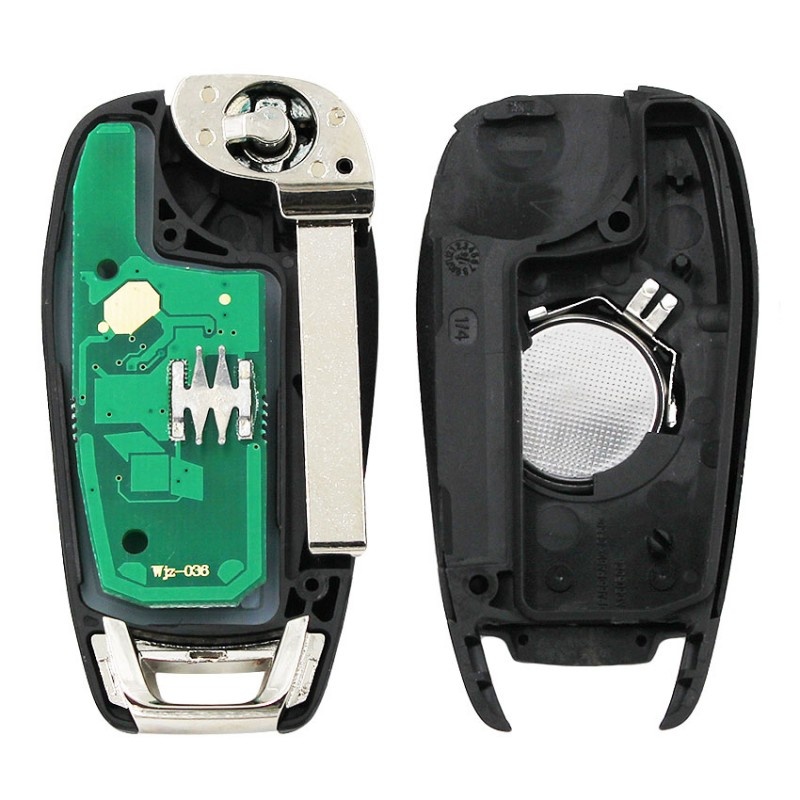 Cheie Auto Completa Techstar® compatibila cu Chevrolet Cruze, Aveo, Malibu, 433Mhz, ID46, 3 Butoane - imagine 2