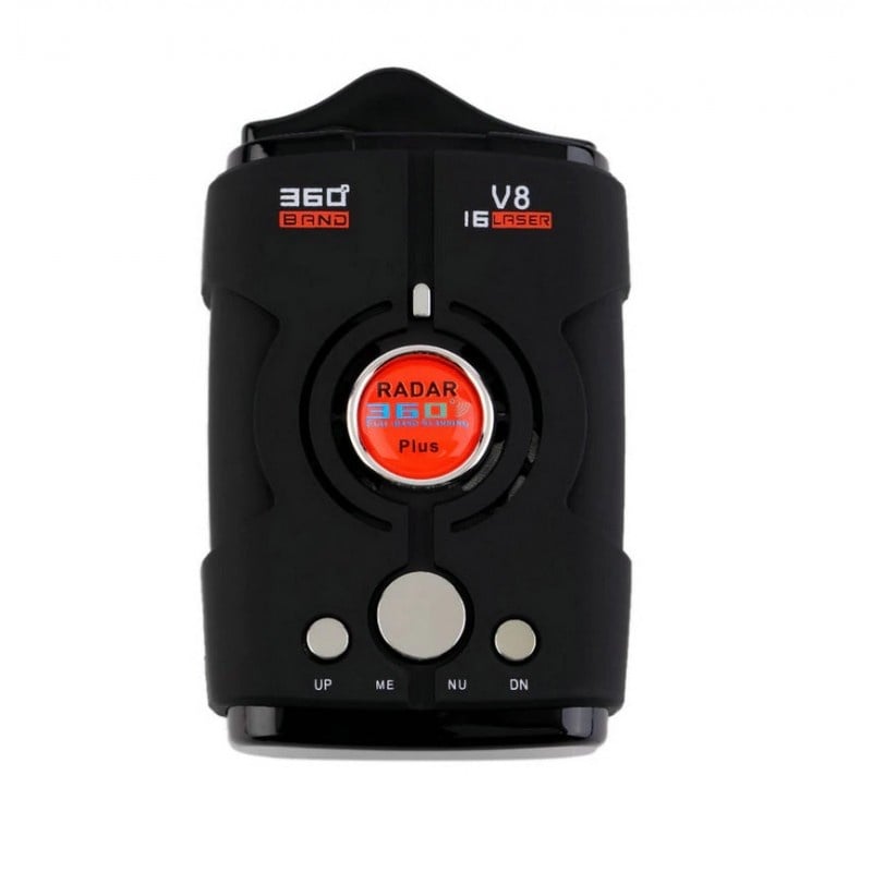 Detector Radar Auto V8 Cu Laser, Alerta Voce, Sistem Alarma Viteza