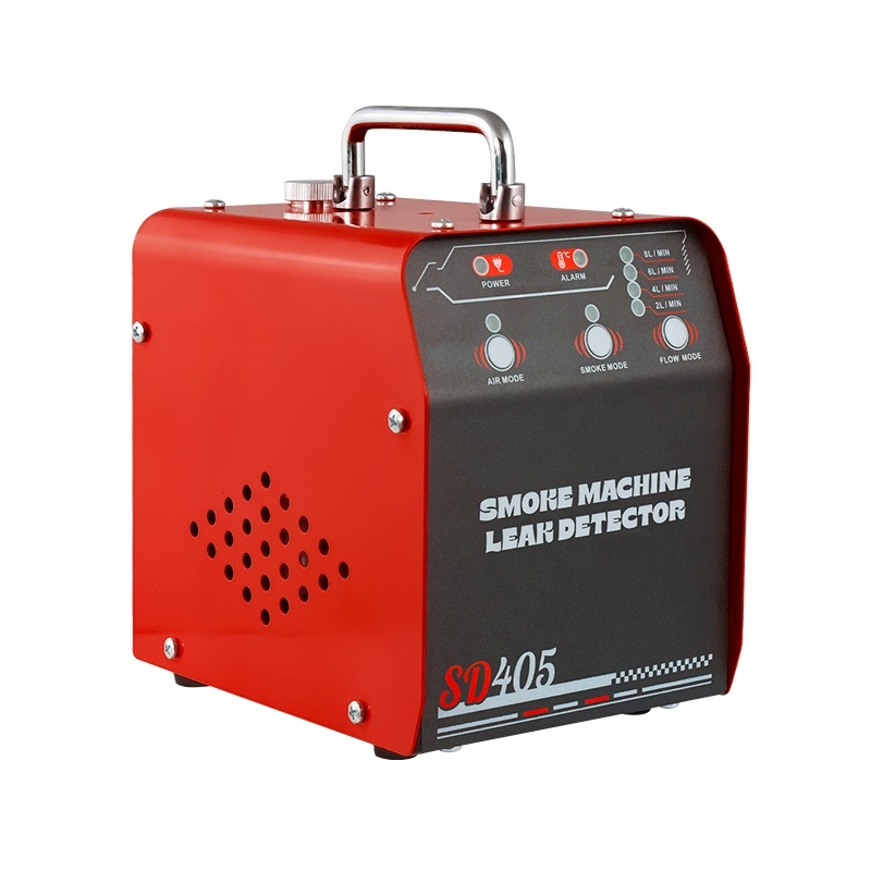 Detector scurgeri cu fum Solary SD405 – aparat de depistare a pierderilor in EVAP/admisie/evacuare, 12V DC, debit 8 L/min, presiune 18–23 psi, protectie supraincalzire, set complet de adaptoare - 1 | YEO