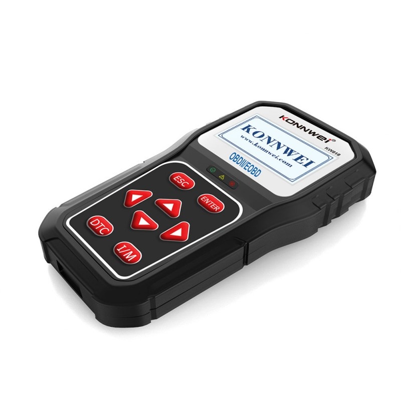 Instrument de scanare si diagnosticare auto, KONNWEI KW818, OBD2/EOBD, Display 2.8 inch, citirea și ștergerea codurilor de eroare a motorului, vizualizarea pregătirii I/M, preluarea informațiilor autovehiculului, testul senzorului O2 - 2 | YEO