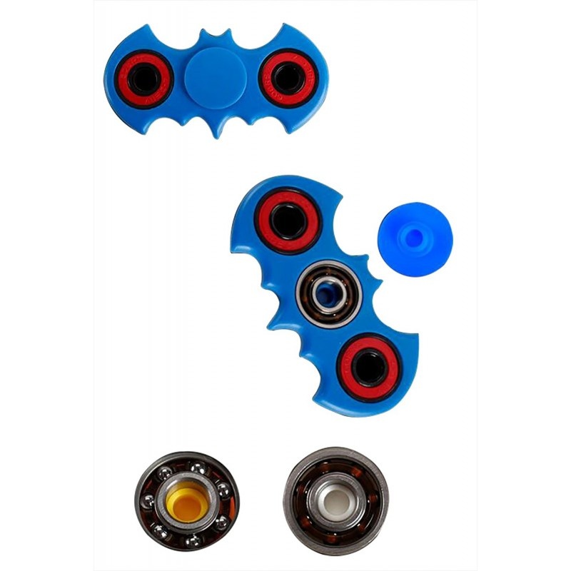 Jucarie Fidget Spinner Batman culoare Albastru, Jucarie ce inlatura stresul - 2 | YEO