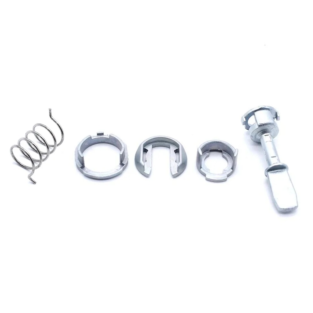 Kit reparatie incuietoare yala usa auto Techstar, compatibil cu VW Golf 4, Bora, Jetta, Polo, Audi A6, Skoda Fabia – Fata stanga/dreapta, 6 piese metalice - 3 | YEO