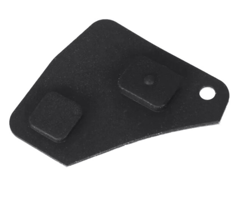 Membrana cauciuc pad pentru cheie auto cu 2 butoane compatibila Toyota si Lexus, modelele Yaris, Corolla, RX, IS