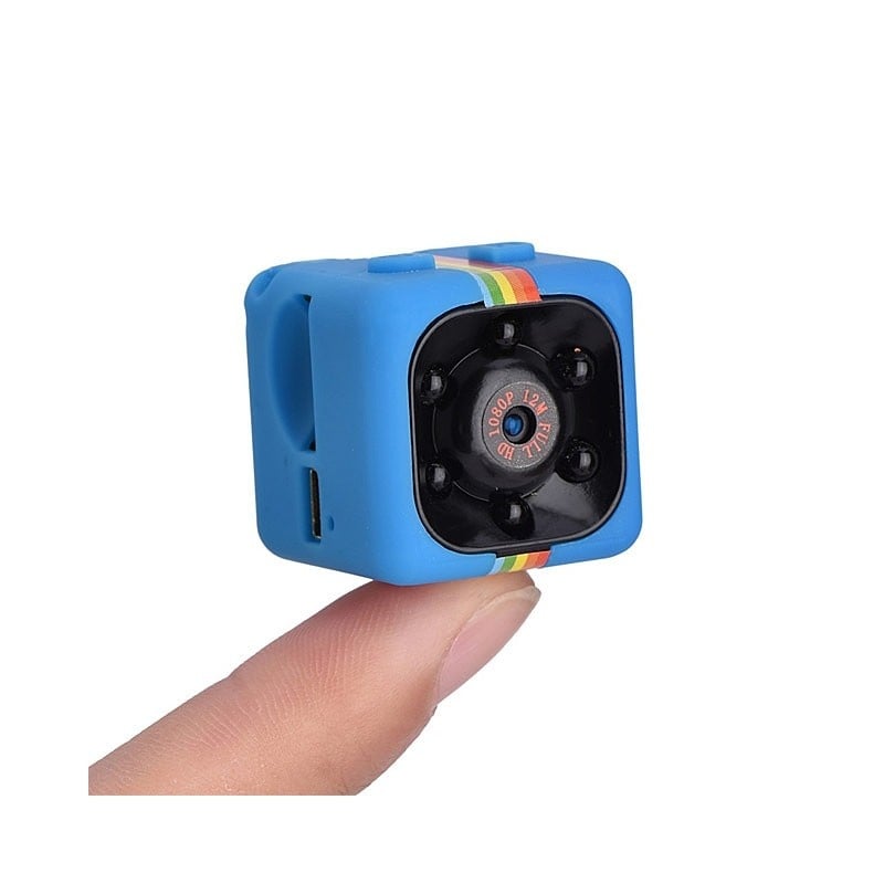 Mini Micro Camera Albastra Sport si Auto Smart Techstar® SQ11 cu Nightvision 12MP - 2 | YEO