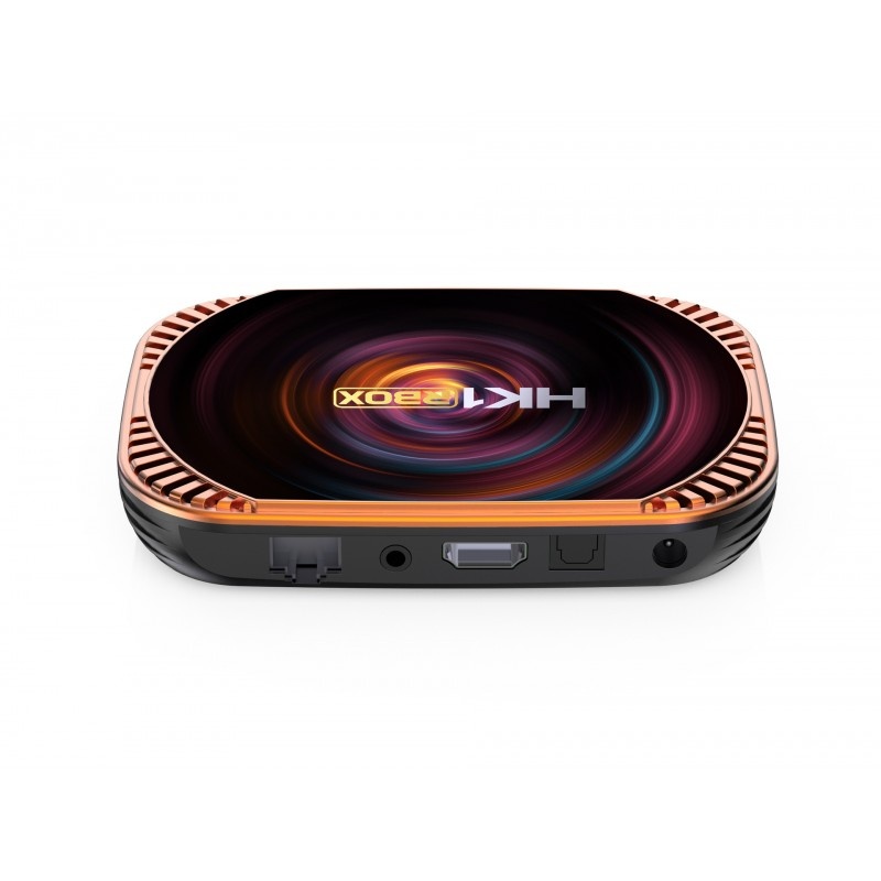 Poze Mini PC Tv Box Techstar® HK1 RBOX X4, Procesor S905X4 , Android 11, UHD 8K, 4GB RAM DDR3, 64GB ROM, WiFi DualBand, Bluetooth, Gigabit, Telecomanda