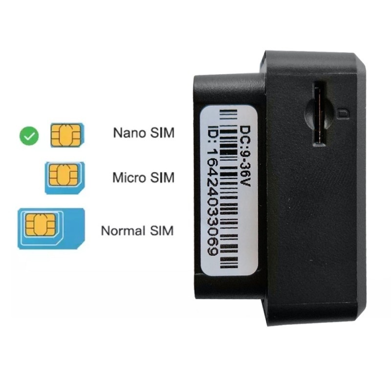 Resigilat Localizator Auto OBD Techstar® Tracker J64, Localizare si Urmarire GPS, SIM, Reta 4G, 12-36V, Plu&Play, Negru - 3 | YEO
