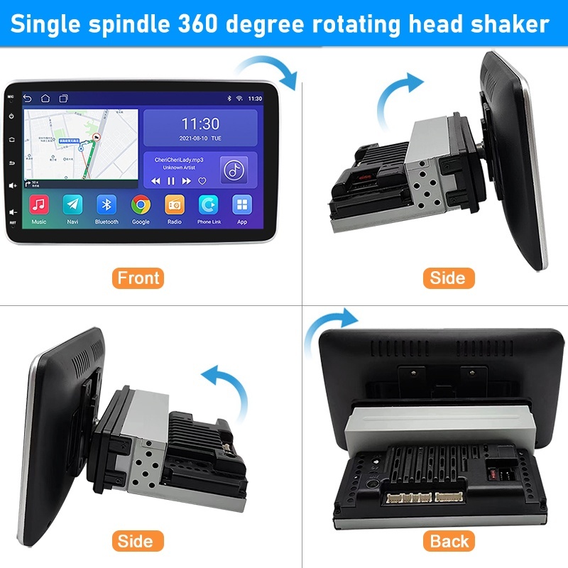 Resigilat Navigatie Auto Multimedia Techstar® 9013 cu GPS si Android 13, 1DIN, Display 9