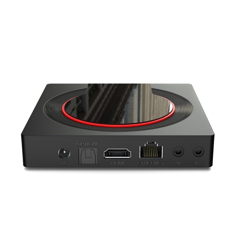 Resigilat TV Box Techstar® i96 pro, procesor 3xs905, android 9.0, uhd 8k, 4gb ram, lpddr4, 32gb rom, Quad Core, Wi-Fi 2ghz, 64bit, telecomanda, Negru - 2 | YEO