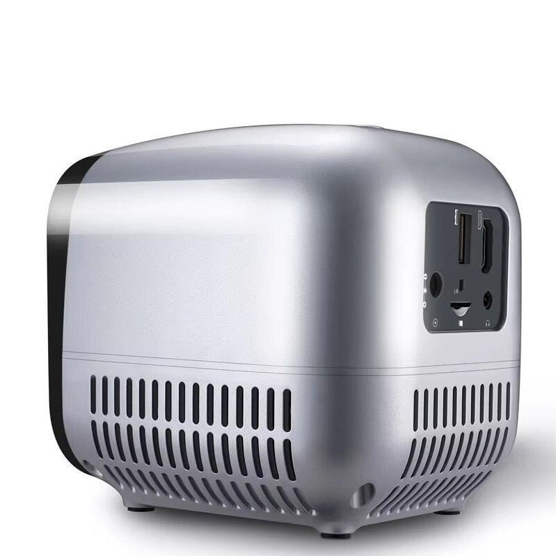 Resigilat Videoproiector Portabil Techstar® G2, Full HD 1080p, 1000 lumeni, Gri, Mini Proiector cu USB, HDMI, Ideal pentru Home Cinema, Gaming si Prezentari - 2 | YEO