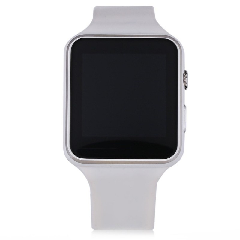 Smartwatch X6S Bluetooth Compatibil MicroSD si SIM Cu Camera Alb - 1 | YEO