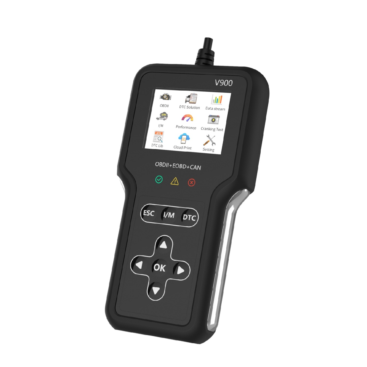 Tester Auto OBD2 Techstar V900 Plus, Diagnoza Motor si Transmisie, peste 600 Coduri Live, Test Baterie si Senzori, Compatibil Multimarca - 1 | YEO