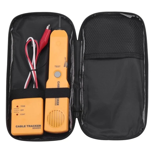 Tracer și Tester continuitate de cabluri telefonice, retea si circuite Techstar RJ11/RJ45, detectare fire intrerupte si scurtcircuite - 2 | YEO