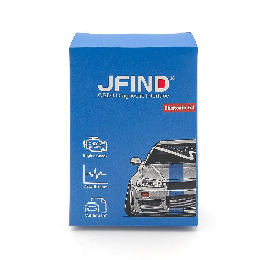 Adaptor Cititor de coduri Tester OBDII Scanner Bluetooth JFIND JF327 Mini ELM327 V1.5 cu Chip PIC18F25K80 - 2 | YEO