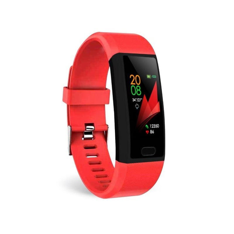 Bratara Fitness Smartband Techstar® T12 Waterproof IP65, Bluetooth 4.2, Compatibila Android & iOS, Display TFT 1.14