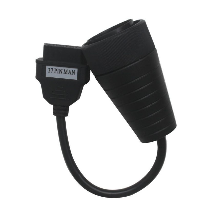 Cablu Adaptor OBD2 Techstar®, Pentru MAN cu 37PIN, compatibil Delphi si Autocom