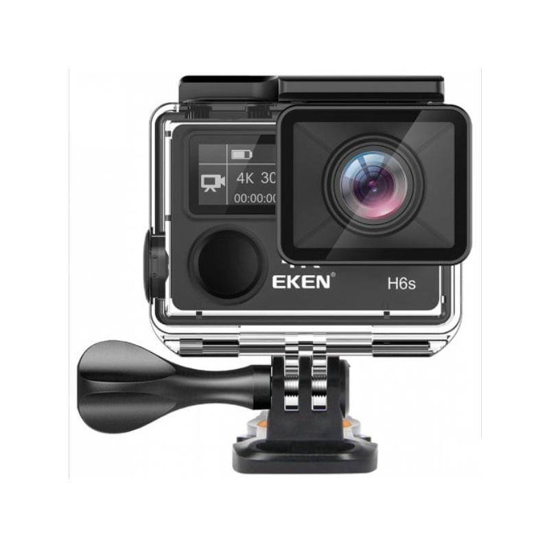 Camera Video Sport Originala EKEN H6S UltraHD 4k Stabilizator 14MP Wifi 2\'\'LCD Telecomanda Senzor Panasonic Unghi 170 Grade