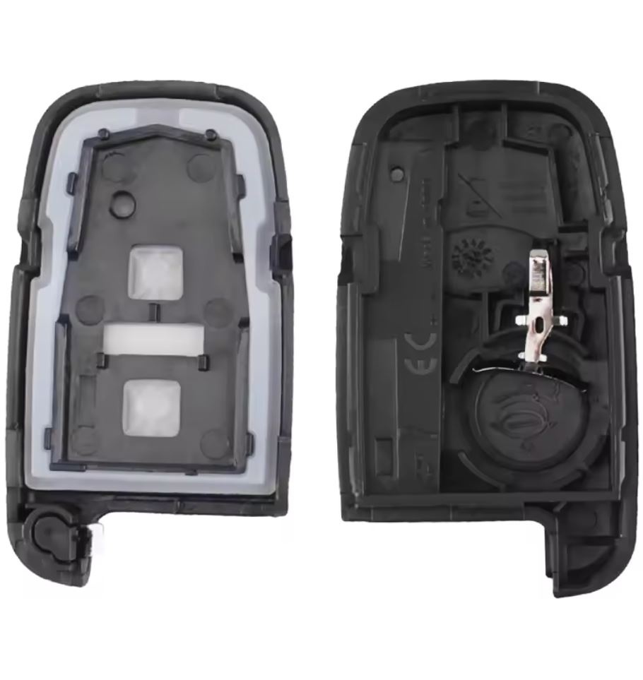Carcasa cheie auto pliabila Techstar compatibila cu Hyundai Sonata, Azera, Genesis Coupe, ix35, i30, i45 si Kia Forte, Sportage, K2, K5, 2 butoane, lama HYN14 stanga, fara electronica - imagine 3