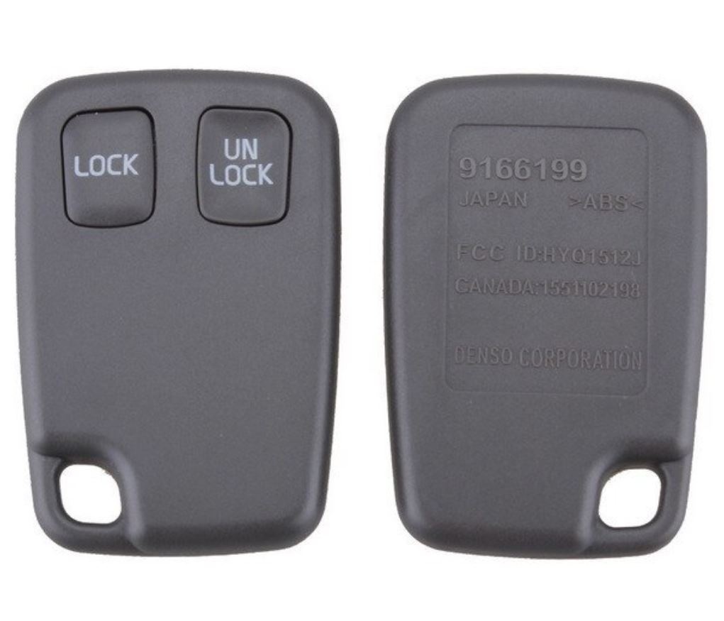 Carcasa cheie auto Techstar cu 2 butoane pentru Volvo S40, V40, S70, C70, V70, XC70, XC90, S60, S80, S90, V70, V90 model compatibil 1996–2004 - 2 | YEO