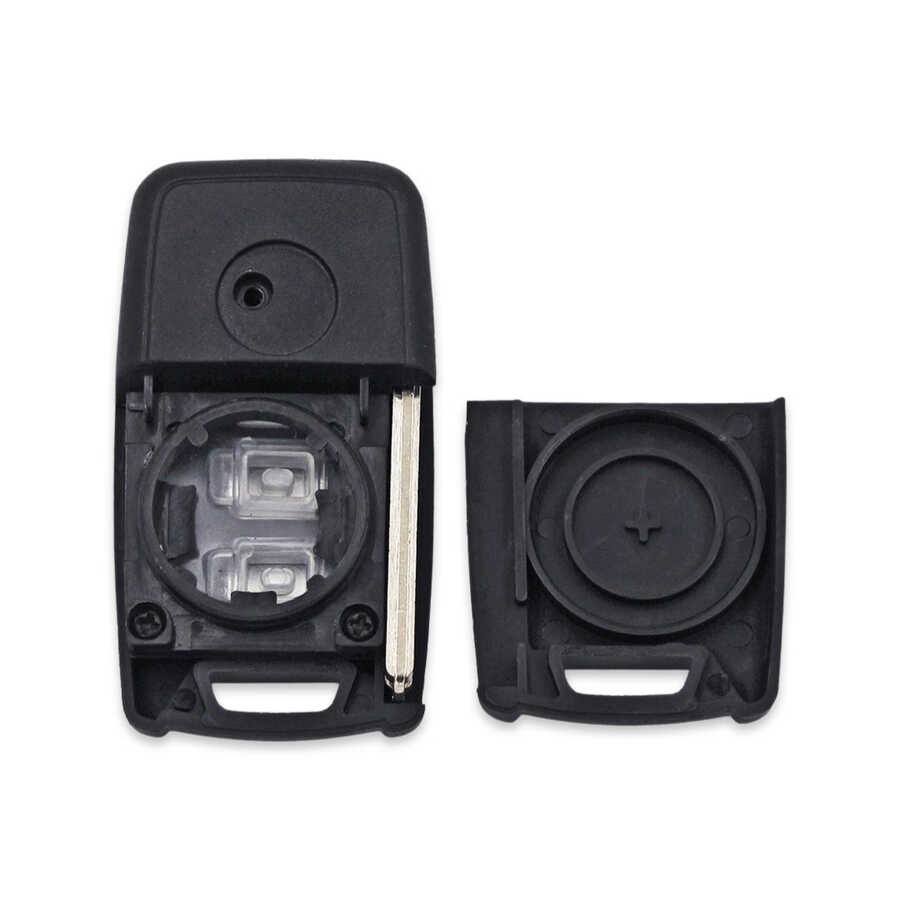 Carcasa cheie auto Techstar flip cu 3 butoane compatibila SsangYong Korando C200 – lama TOY48 - 3 | YEO