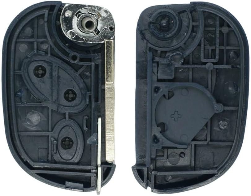 Carcasa Cheie Auto Techstar tip Flip cu 3 butoane, compatibila Maserati GranTurismo, Quattroporte, GranCabrio - 3 | YEO