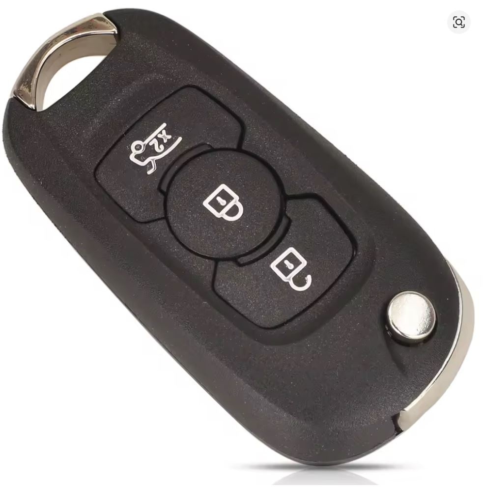 Carcasa Cheie Auto Techstar tip Flip cu 3 Butoane si Lama SX9 pentru Opel Astra K 2015-2019 - 2 | YEO