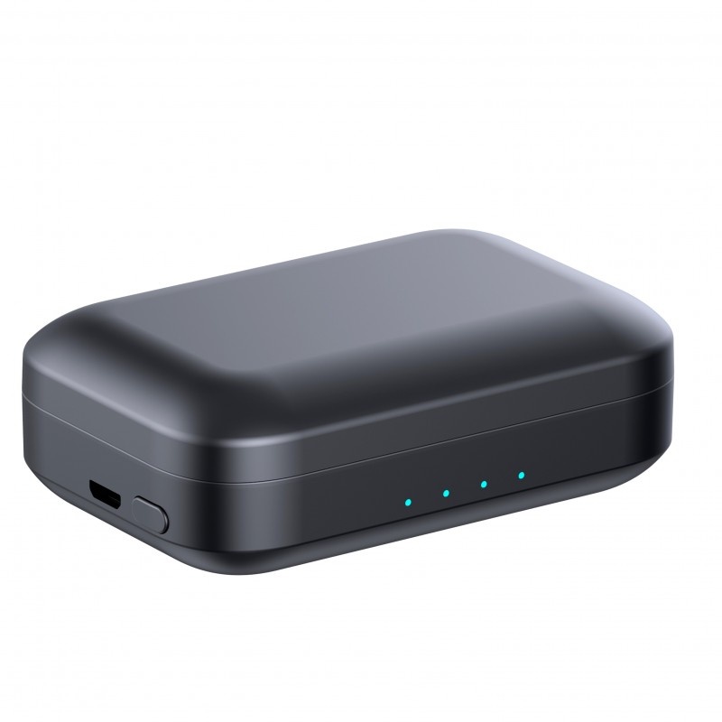 Casti Smart Techstar® TWS S16, Wireless, Bluetooth V5.0, IPX4, HD Audio, Touch, iOS, Android, Type-C, 1500mAh, Negru - 3 | YEO