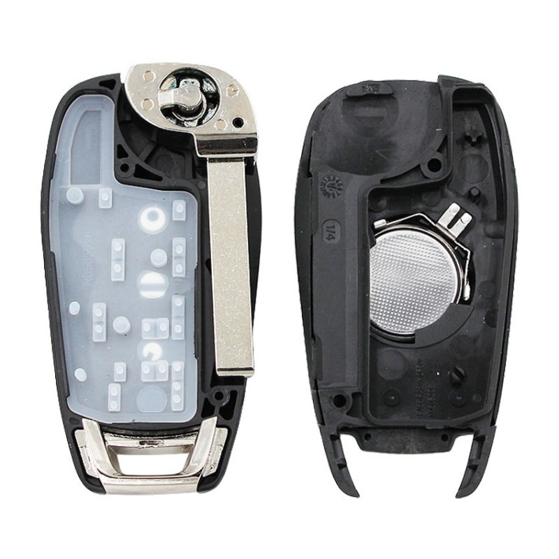 Cheie Auto Completa Techstar® compatibila cu Chevrolet Cruze, Aveo, Malibu, 433Mhz, ID46, 3 Butoane - imagine 3