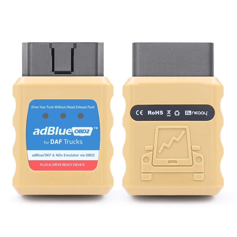 Emulator Techstar® AdBlueOBD2, DAF, DEF, NOx, Plug and Drive, Euro 4/5/6 - 1 | YEO