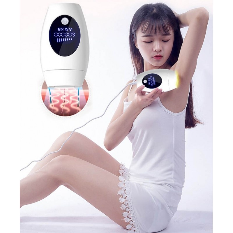 Epilator IPL, Techstar® VHR02, Xenon Quartz, 8 Nivele Putere, Mod Manual/Automat, Alb - 3 | YEO