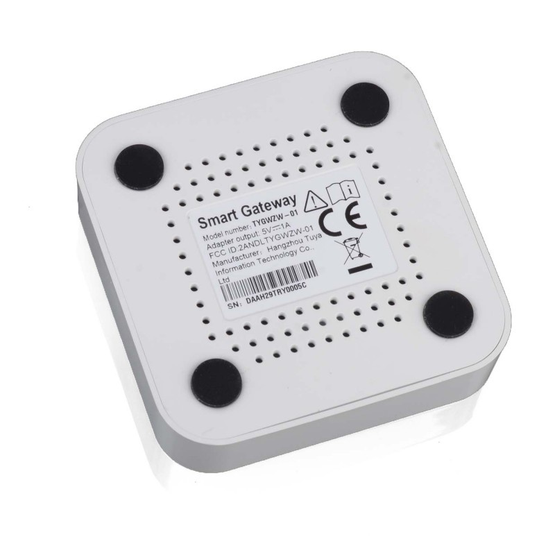 Gateway Hub Techstar® WG, ZigBee 3.0, Wireless, Pentru Echipamente Smart WiFi, Aplicatie Tuya, Smart Home, Compatibil iOS, Android - 2 | YEO