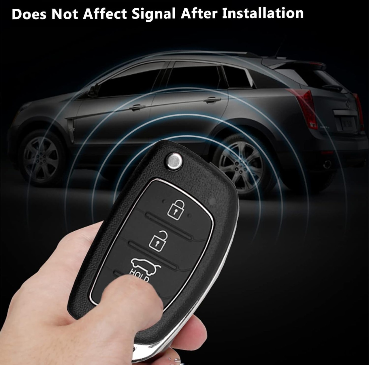 Membrana Cauciuc Butoane Cheie Auto 4 Butoane Compatibila Hyundai Tucson, Santa Fe, ix45, Sonata, i40 – Pad Inlocuire Taste Telecomanda - 1 | YEO