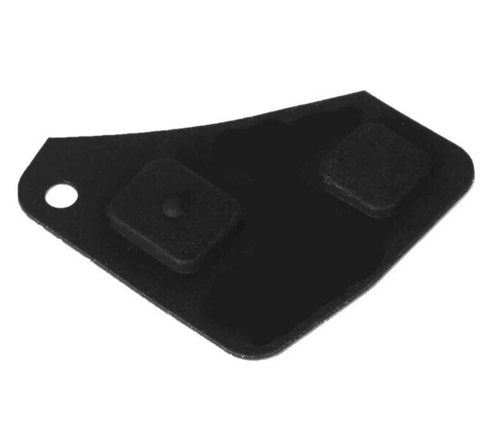 Membrana cauciuc pad pentru cheie auto cu 2 butoane compatibila Toyota si Lexus, modelele Yaris, Corolla, RX, IS - 1 | YEO