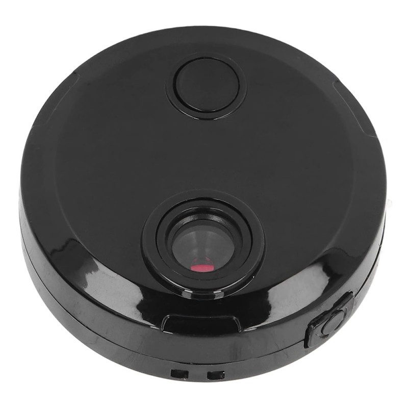 Mini Camera Video WiFi Techstar® V9, HD 1080P, Unghi Filmare 150°, Card Micro SD, Vizibilitate Nocturna, Senzor de Miscare, Microfon, Pentru Animale de Companie, Camera Copilului, Birou, Negru